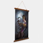 Infinite Crisis Gaslight Catwoman Illustratie Hangend Wandkleed (Gebogen)