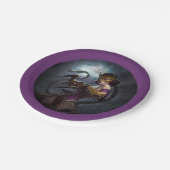 Infinite Crisis Gaslight Catwoman Illustratie Papieren Bordje (Gekanteld)