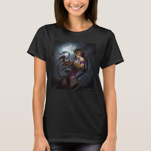 Infinite Crisis Gaslight Catwoman Illustratie T-shirt (Voorkant)