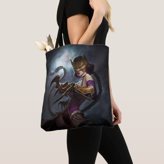 Infinite Crisis Gaslight Catwoman Illustratie Tote Bag (Dichtbij)
