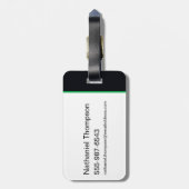 Infinite Crisis Green Lantern Illustratie Bagagelabel (Achterkant verticaal)