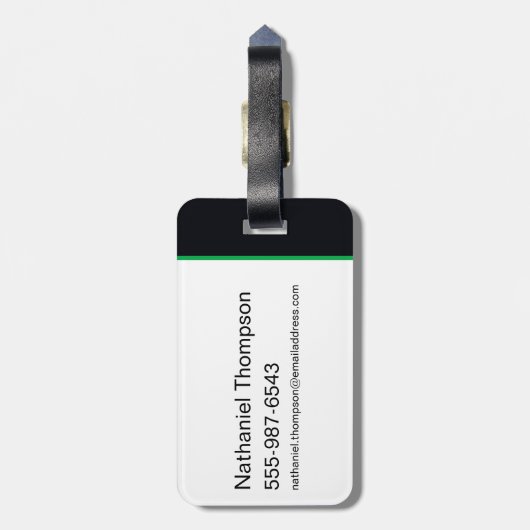 Infinite Crisis Green Lantern Illustratie Bagagelabel (Achterkant verticaal)