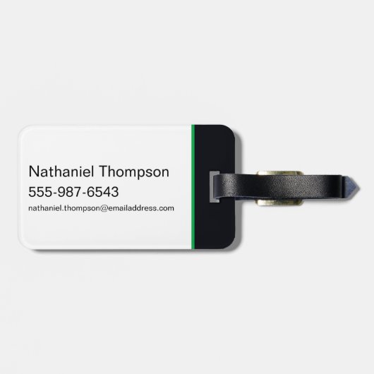 Infinite Crisis Green Lantern Illustratie Bagagelabel (Achterkant horizontaal)