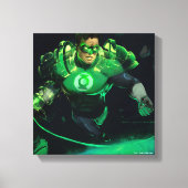 Infinite Crisis Green Lantern Illustratie Canvas Afdruk (Voorkant)