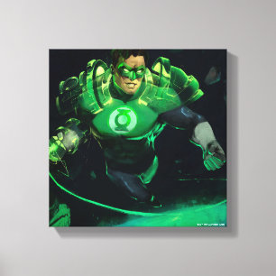 Infinite Crisis Green Lantern Illustratie Canvas Afdruk