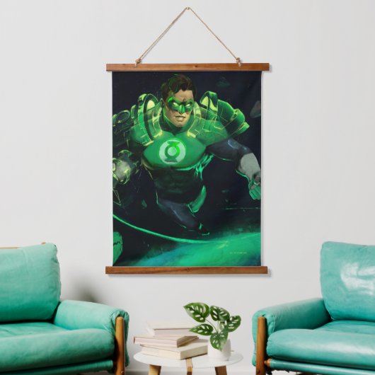 Infinite Crisis Green Lantern Illustratie Hangend Wandkleed (Woonkamer)