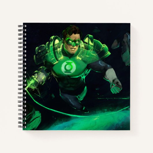 Infinite Crisis Green Lantern Illustratie Notitieboek (Voorkant)