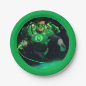 Infinite Crisis Green Lantern Illustratie Papieren Bordje (Voorkant)