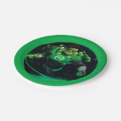 Infinite Crisis Green Lantern Illustratie Papieren Bordje (Gekanteld)