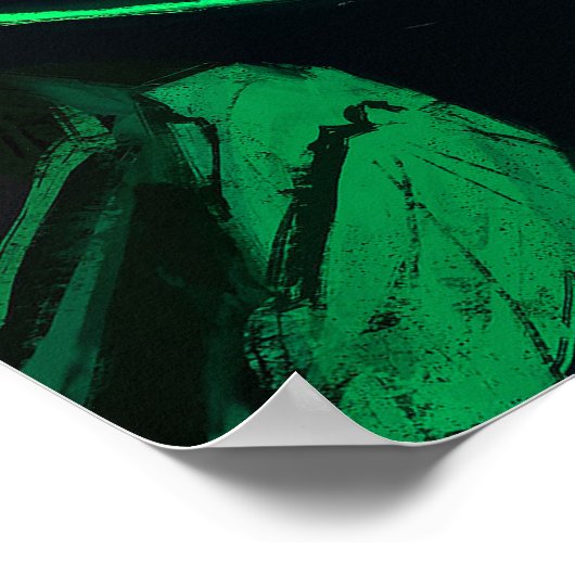 Infinite Crisis Green Lantern Illustratie Poster (Hoek)