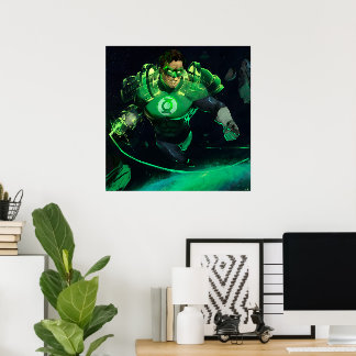 Infinite Crisis Green Lantern Illustratie Poster