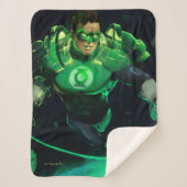 Infinite Crisis Green Lantern Illustratie Sherpa Deken (Voorkant)