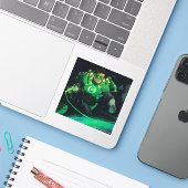 Infinite Crisis Green Lantern Illustratie Sticker (Laptop met iPhone)