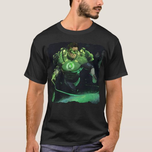 Infinite Crisis Green Lantern Illustratie T-shirt (Voorkant)