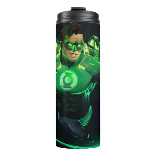 Infinite Crisis Green Lantern Illustratie Thermosbeker (Voorkant)