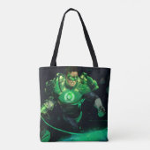 Infinite Crisis Green Lantern Illustratie Tote Bag (Achterkant)