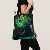 Infinite Crisis Green Lantern Illustratie Tote Bag (Dichtbij)