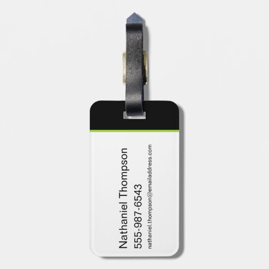 Infinite Crisis Joker illustratie Bagagelabel (Achterkant verticaal)