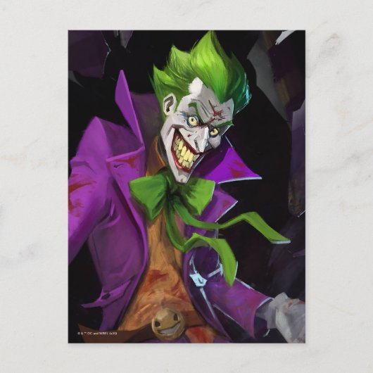Infinite Crisis Joker illustratie Briefkaart (Voorkant)