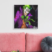 Infinite Crisis Joker illustratie Canvas Afdruk (Insitu (Woonkamer))