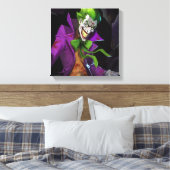 Infinite Crisis Joker illustratie Canvas Afdruk (Insitu (Slaapkamer))