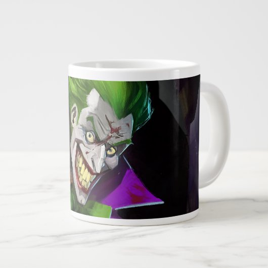 Infinite Crisis Joker illustratie Grote Koffiekop (Voorkant rechts)