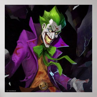 Infinite Crisis Joker illustratie Poster