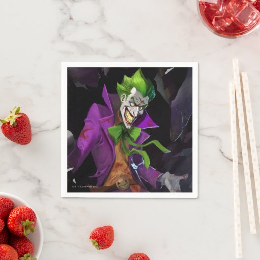 Infinite Crisis Joker illustratie Servet (Insitu)
