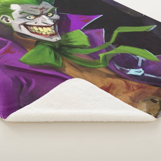 Infinite Crisis Joker illustratie Sherpa Deken (3/4)