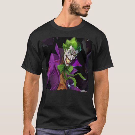 Infinite Crisis Joker illustratie T-shirt (Voorkant)