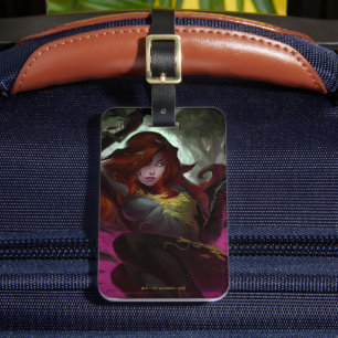 Infinite Crisis Poison Ivy Illustratie Bagagelabel