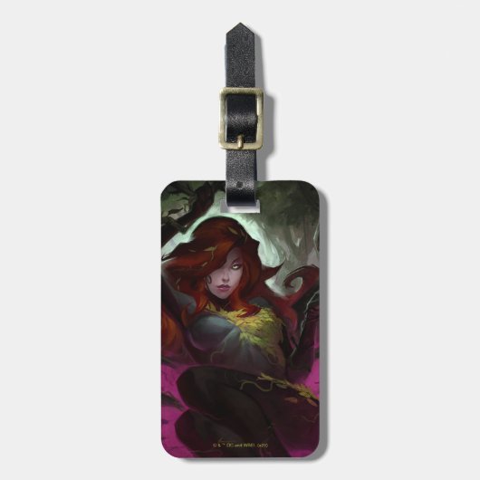 Infinite Crisis Poison Ivy Illustratie Bagagelabel (Voorkant verticaal)