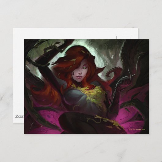 Infinite Crisis Poison Ivy Illustratie Briefkaart (Voorkant / Achterkant)