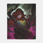 Infinite Crisis Poison Ivy Illustratie Fleece Deken (Voorkant)