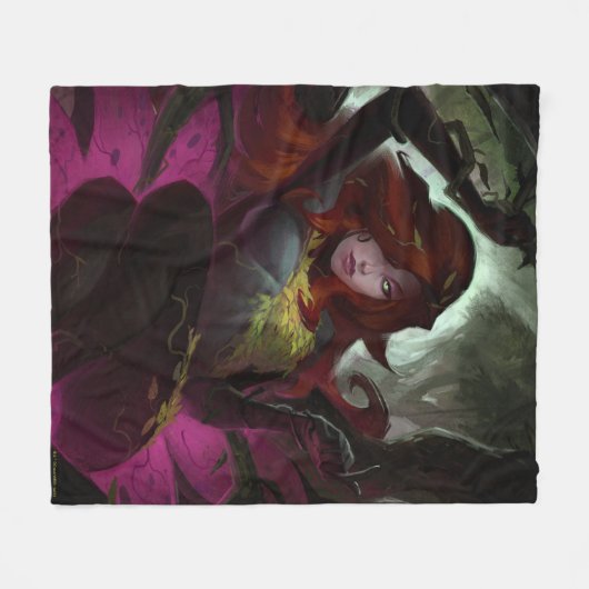 Infinite Crisis Poison Ivy Illustratie Fleece Deken (Voorkant (Horizontaal))
