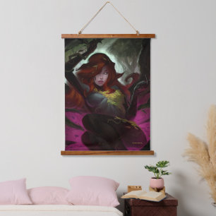 Infinite Crisis Poison Ivy Illustratie Hangend Wandkleed