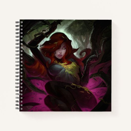 Infinite Crisis Poison Ivy Illustratie Notitieboek (Voorkant)