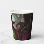 Infinite Crisis Poison Ivy Illustratie Papieren Bekers (Achterkant)