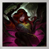 Infinite Crisis Poison Ivy Illustratie Poster (Voorkant)