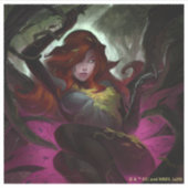 Infinite Crisis Poison Ivy Illustratie Sticker (Voorkant)