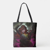 Infinite Crisis Poison Ivy Illustratie Tote Bag (Achterkant)