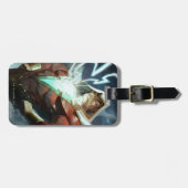 Infinite Crisis Shazam illustratie Bagagelabel (Voorkant horizontaal)