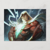 Infinite Crisis Shazam illustratie Briefkaart (Voorkant)