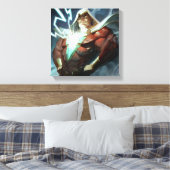 Infinite Crisis Shazam illustratie Canvas Afdruk (Insitu (Slaapkamer))