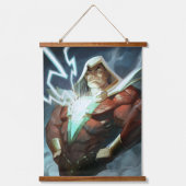 Infinite Crisis Shazam illustratie Hangend Wandkleed (Voorkant)