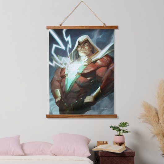 Infinite Crisis Shazam illustratie Hangend Wandkleed (Slaapkamer)