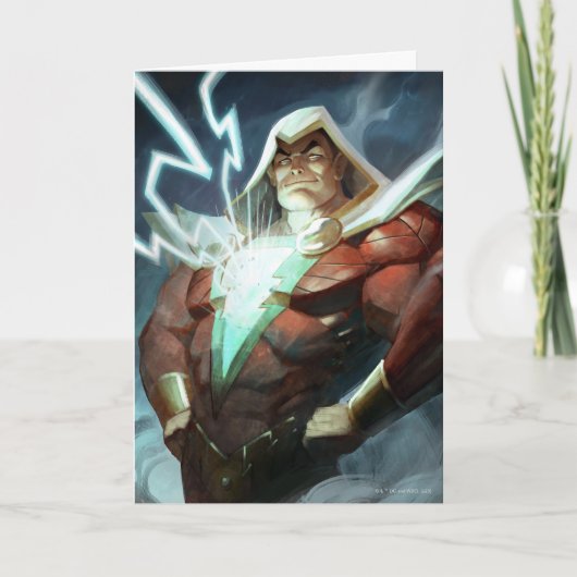 Infinite Crisis Shazam illustratie Kaart (Voorkant)