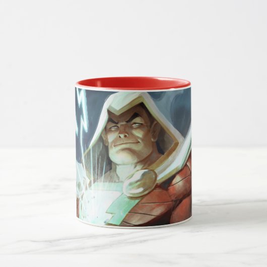 Infinite Crisis Shazam illustratie Mok (Midden)