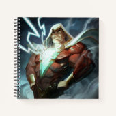 Infinite Crisis Shazam illustratie Notitieboek (Voorkant)