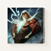 Infinite Crisis Shazam illustratie Notitieboek (Achterkant)